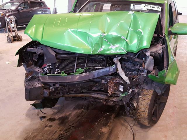 1J8HR78376C330864 - 2006 JEEP GRAND CHER GREEN photo 9