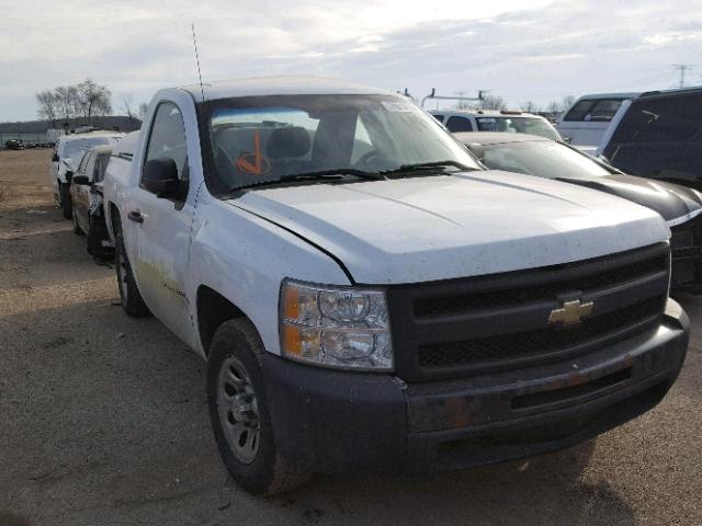 1GCEC14X69Z239085 - 2009 CHEVROLET SILVERADO WHITE photo 1