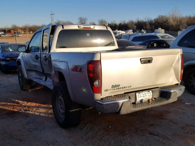 1GCDS136358255297 - 2005 CHEVROLET COLORADO SILVER photo 3