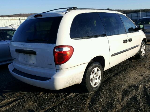 1D4GP24353B155682 - 2003 DODGE GRAND CARA WHITE photo 4