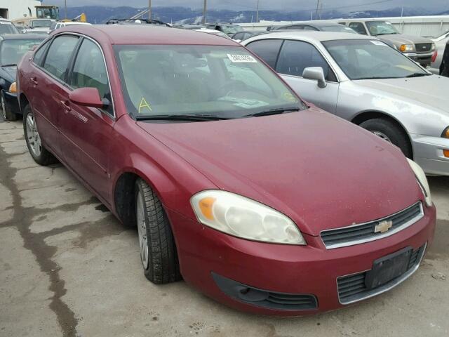 2G1WC581669186226 - 2006 CHEVROLET IMPALA LT BURGUNDY photo 1