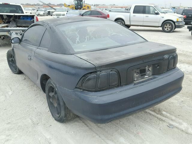 1FALP42T9SF182343 - 1995 FORD MUSTANG GT BLUE photo 3