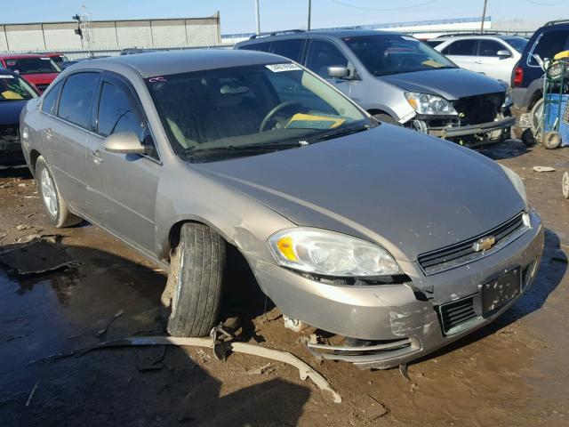 2G1WT58N679157054 - 2007 CHEVROLET IMPALA LT BEIGE photo 1