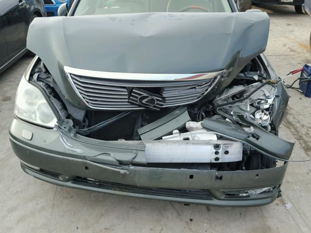 JTHBN36F165034658 - 2006 LEXUS LS 430 GREEN photo 7