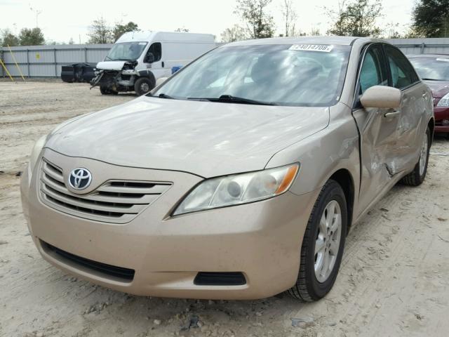 4T1BE46K38U785365 - 2008 TOYOTA CAMRY CE GOLD photo 2