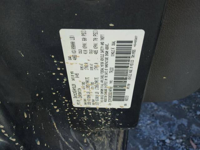 3D7KS28C66G140769 - 2006 DODGE RAM 2500 S GRAY photo 10