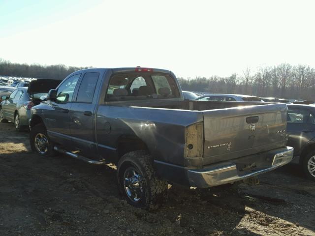 3D7KS28C66G140769 - 2006 DODGE RAM 2500 S GRAY photo 3