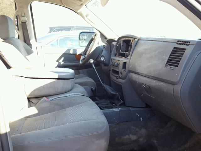 3D7KS28C66G140769 - 2006 DODGE RAM 2500 S GRAY photo 5