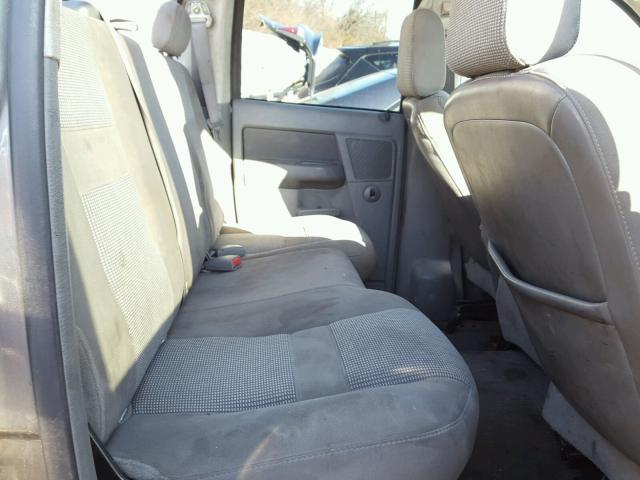 3D7KS28C66G140769 - 2006 DODGE RAM 2500 S GRAY photo 6