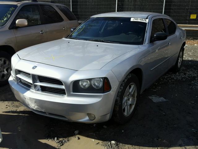 2B3KA43G37H760596 - 2007 DODGE CHARGER SE SILVER photo 2