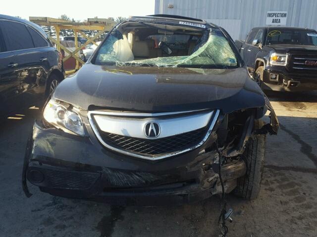 5J8TB3H30DL014655 - 2013 ACURA RDX BASE BLACK photo 9