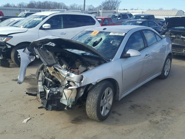 1G2ZA5E04A4108646 - 2010 PONTIAC G6 SILVER photo 2