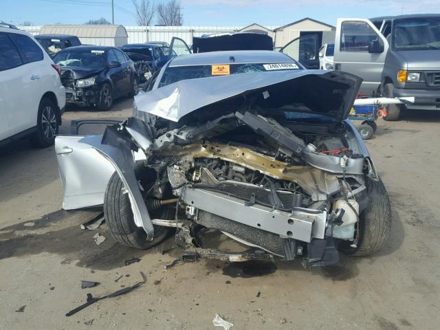 1G2ZA5E04A4108646 - 2010 PONTIAC G6 SILVER photo 9