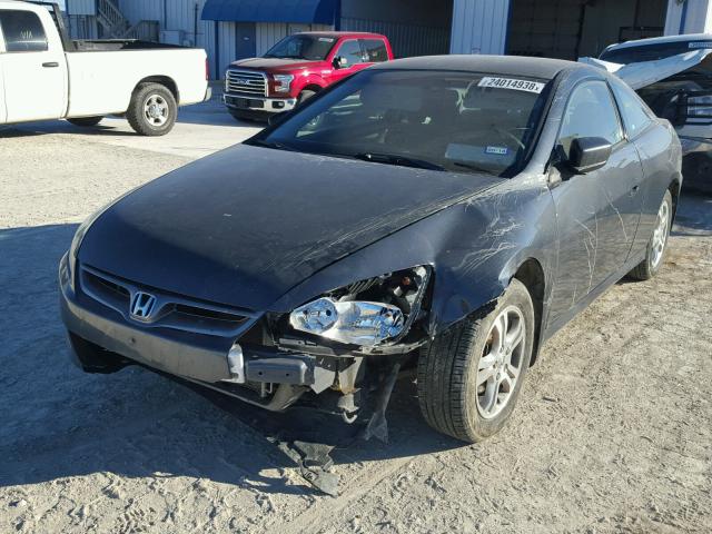 1HGCM72307A017744 - 2007 HONDA ACCORD LX BLUE photo 2