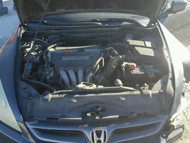 1HGCM72307A017744 - 2007 HONDA ACCORD LX BLUE photo 7