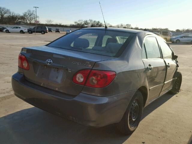 1NXBR32E47Z846347 - 2007 TOYOTA COROLLA CE GRAY photo 4