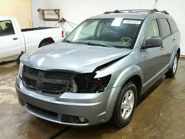 3D4PG4FB7AT198710 - 2010 DODGE JOURNEY SE SILVER photo 2