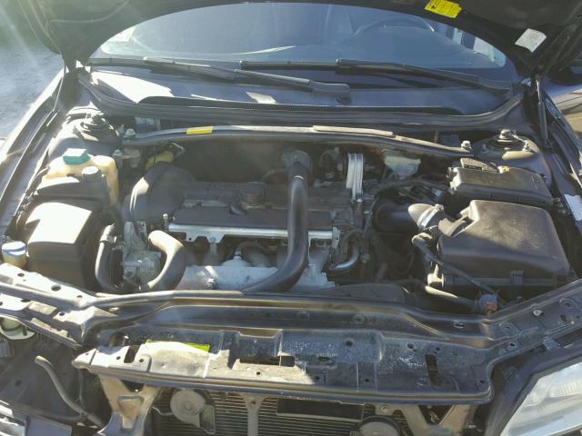 YV1RH592662502830 - 2006 VOLVO S60 2.5T BLUE photo 7