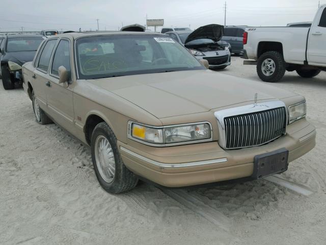 1LNLM82W3TY709413 - 1996 LINCOLN TOWN CAR S GOLD photo 1