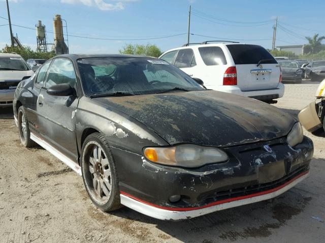 2G1WX15KX29257898 - 2002 CHEVROLET MONTE CARL BLACK photo 1