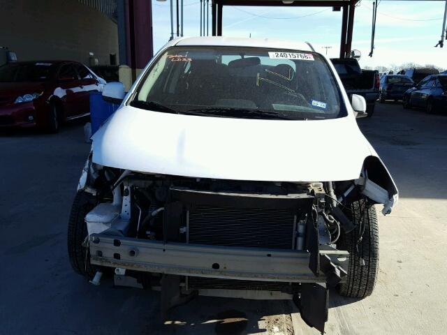 3N1CN7AP8EL842410 - 2014 NISSAN VERSA S WHITE photo 9