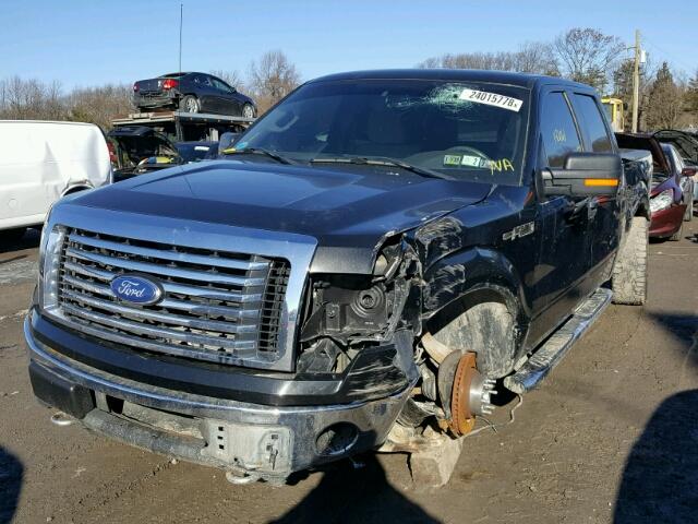 1FTFW1EV0AFC09580 - 2010 FORD F150 SUPER BLACK photo 2