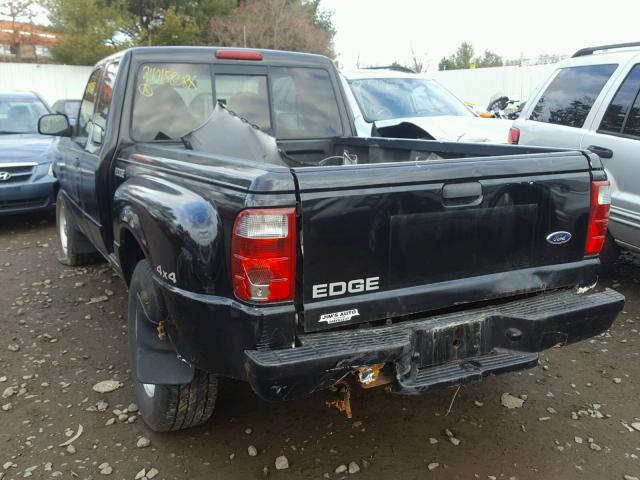 1FTZR45E82TA65690 - 2002 FORD RANGER SUP BLACK photo 3