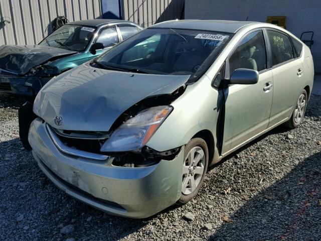 JTDKB20U677642581 - 2007 TOYOTA PRIUS GREEN photo 2