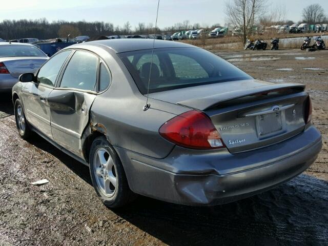 1FAFP55S93G222390 - 2003 FORD TAURUS SES GRAY photo 3