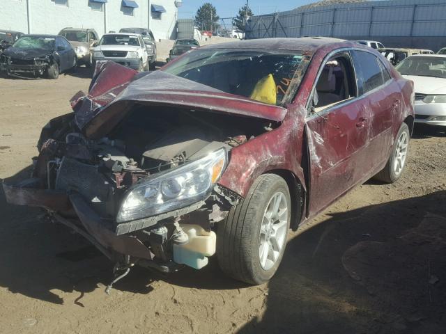 1G11C5SL1EF273414 - 2014 CHEVROLET MALIBU 1LT 栗色 照片 2