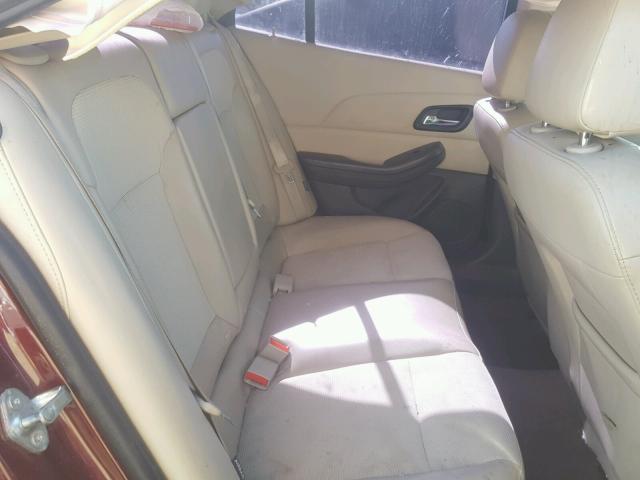 1G11C5SL1EF273414 - 2014 CHEVROLET MALIBU 1LT 栗色 照片 6