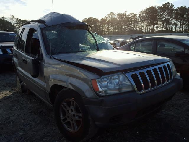 1J4GX48S72C170651 - 2002 JEEP GRAND CHER GRAY photo 1