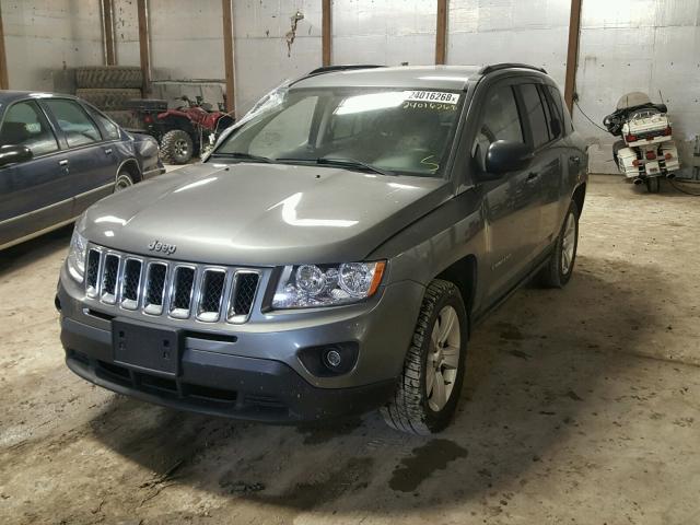 1J4NT1FA7BD248593 - 2011 JEEP COMPASS SP GRAY photo 2