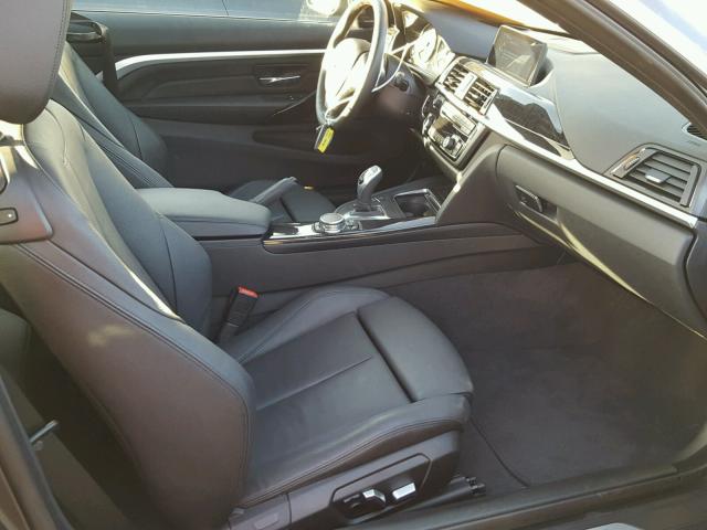 WBA3R5C56GK373725 - 2016 BMW 435 XI GRAY photo 5