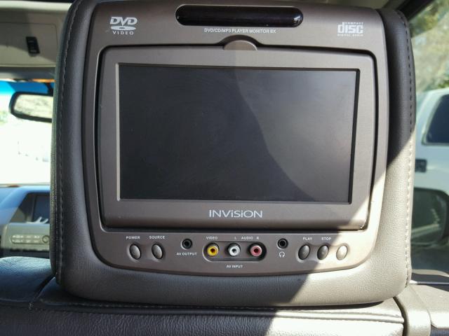 5N3AA08A96N800647 - 2006 INFINITI QX56 BLACK photo 9