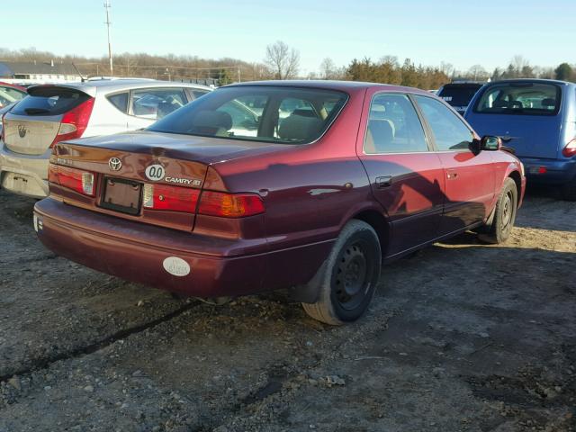 JT2BG22K3Y0401318 - 2000 TOYOTA CAMRY CE RED photo 4