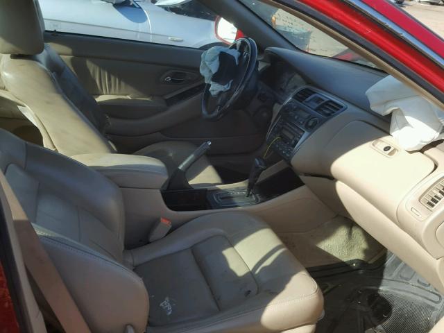 1HGCG22591A011895 - 2001 HONDA ACCORD EX RED photo 5