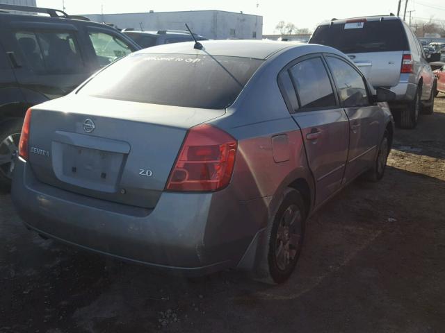 3N1AB61E37L718458 - 2007 NISSAN SENTRA 2.0 GRAY photo 4