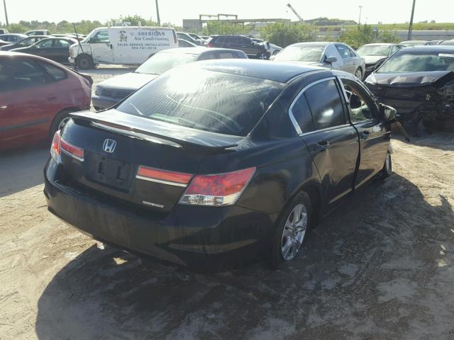 1HGCP2F62BA110014 - 2011 HONDA ACCORD SE BLACK photo 4