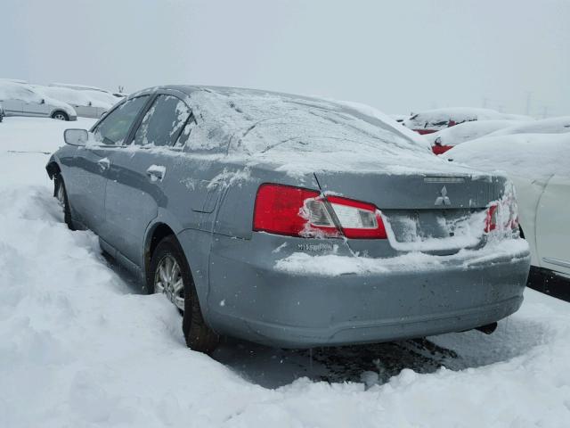 4A3AB36F69E007950 - 2009 MITSUBISHI GALANT ES GRAY photo 3