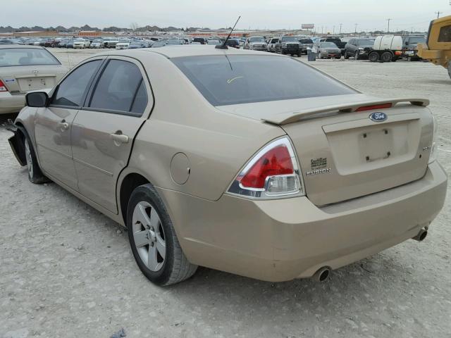 3FAHP07147R199504 - 2007 FORD FUSION SE GOLD photo 3