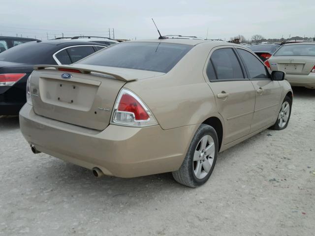 3FAHP07147R199504 - 2007 FORD FUSION SE GOLD photo 4