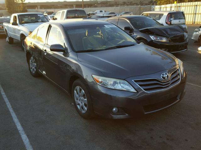 JTNBF3EK3A3001867 - 2010 TOYOTA CAMRY BASE GRAY photo 1