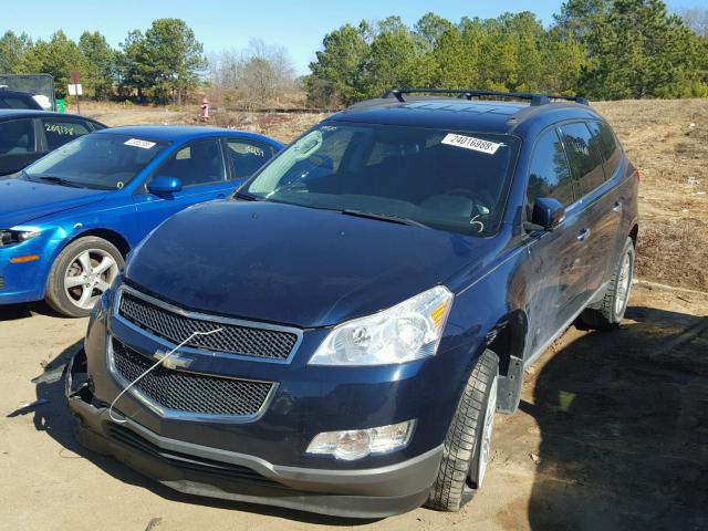 1GNLRFED4AS109110 - 2010 CHEVROLET TRAVERSE L BLUE photo 2