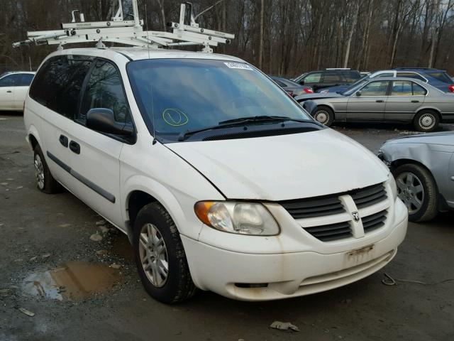 1D4GP24E76B702280 - 2006 DODGE GRAND CARA WHITE photo 2