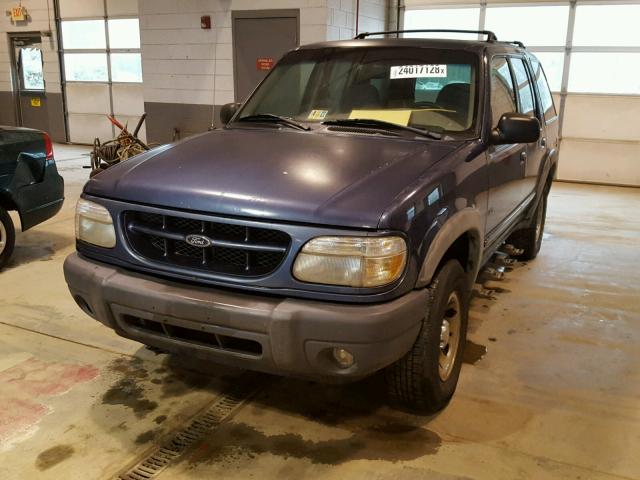 1FMZU72X5YZB07093 - 2000 FORD EXPLORER X BLUE photo 2