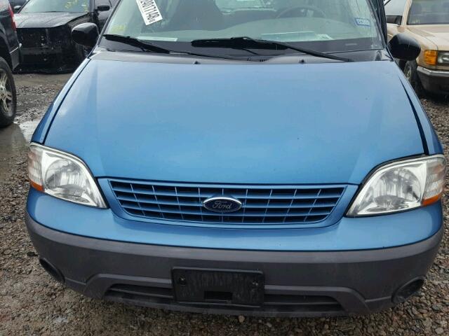 2FMZA50401BB25693 - 2001 FORD WINDSTAR L BLUE photo 7