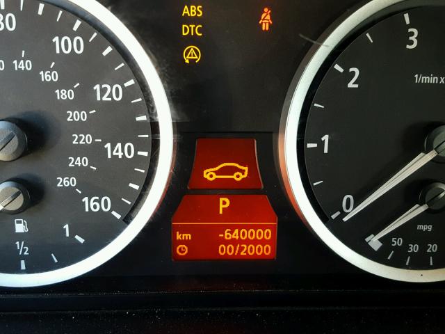 WBANF73586CG65580 - 2006 BMW 530 XI WHITE photo 8