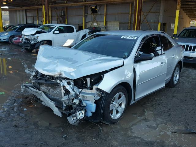 1G11A5SL4FU125485 - 2015 CHEVROLET MALIBU LS SILVER photo 2