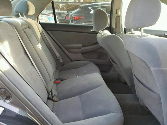 1HGCM66357A005769 - 2007 HONDA ACCORD LX GRAY photo 6